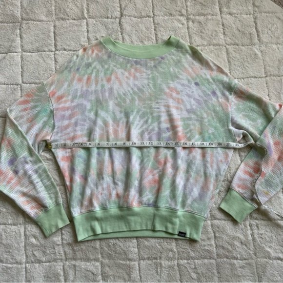 Victoria's Secret PINK | Tie Dye Mesh Long Sleeve Shirt | Size Extra Small - Picture 12 of 13